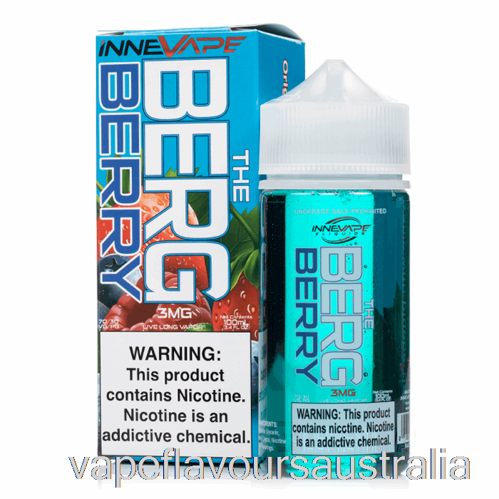 Vape Nicotine Australia Heisenberg Berry - Innevape E-Liquid - 100mL 0mg
